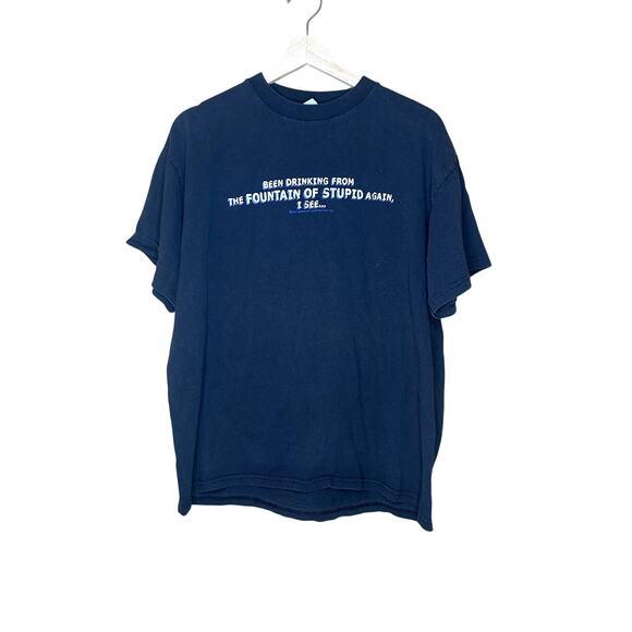 Y2K Funny Text T-Shirt - Picture 1 of 6